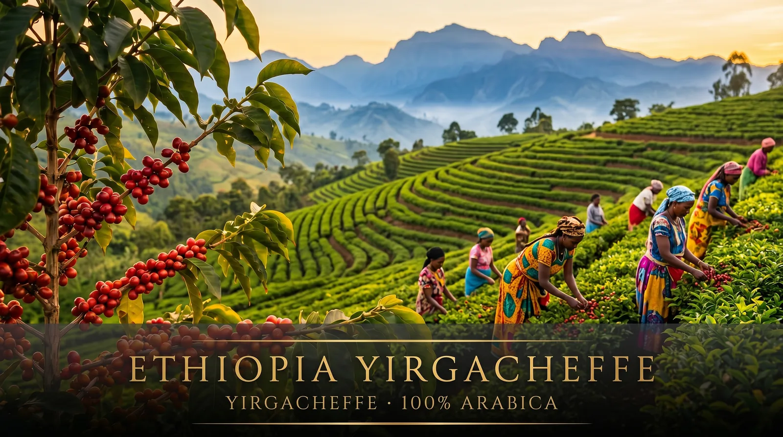 Plantacja kawy Ethiopia Yirgacheffe – kolebka kawy Arabica