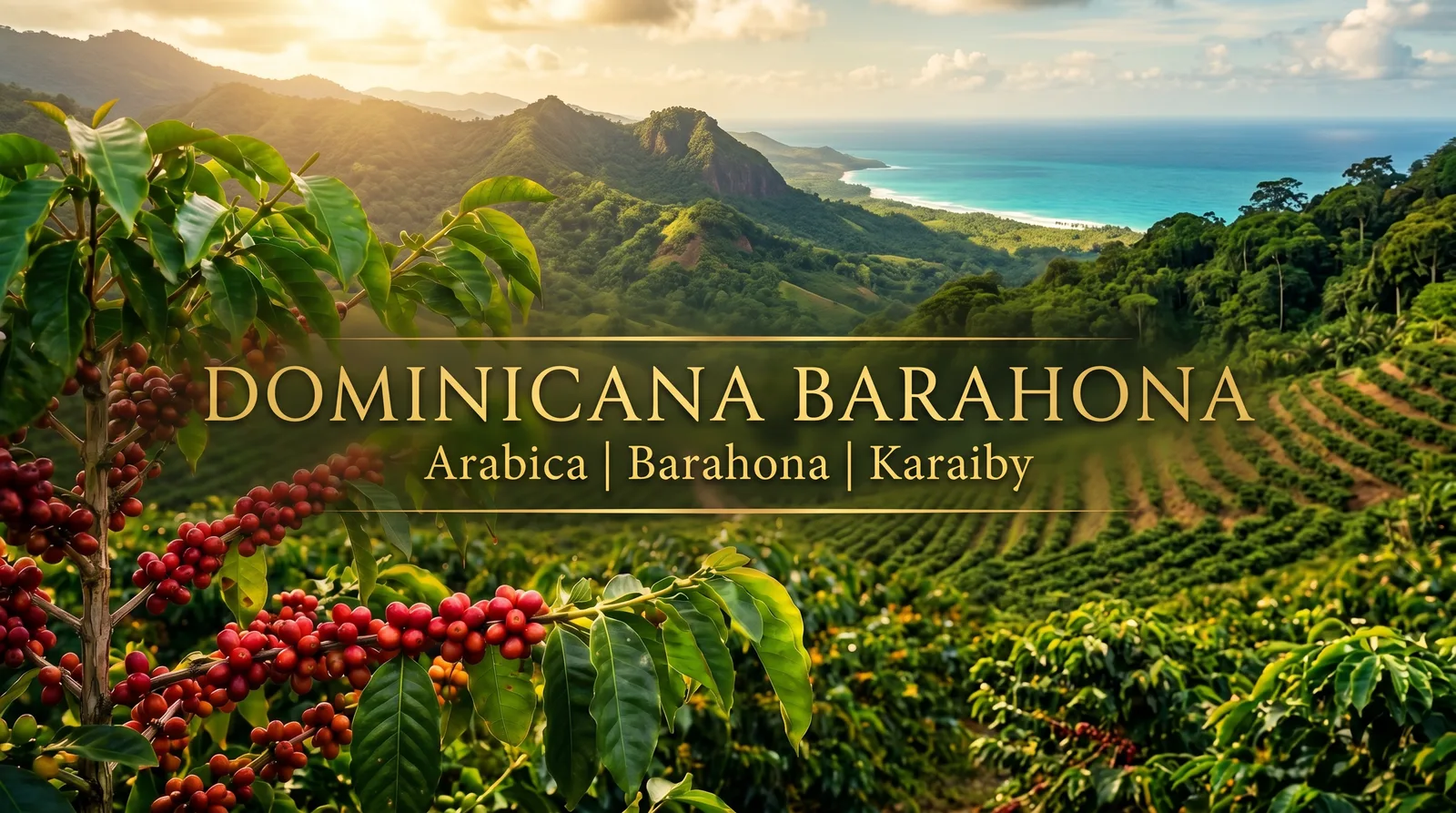 Plantacja kawy Dominicana Barahona – region Barahona, Karaiby 600–1450m