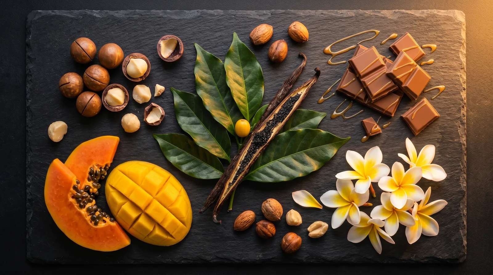 Hawaii Kona Extra Fancy – profil smakowy: mleczna czekolada, brązowy cukier, nuta winna