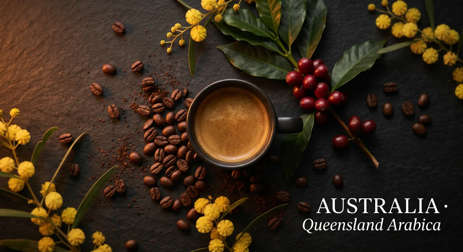 Australia Arabica – profil smakowy: kakao, wanilia, nuty owocowe, karmelowy finisz