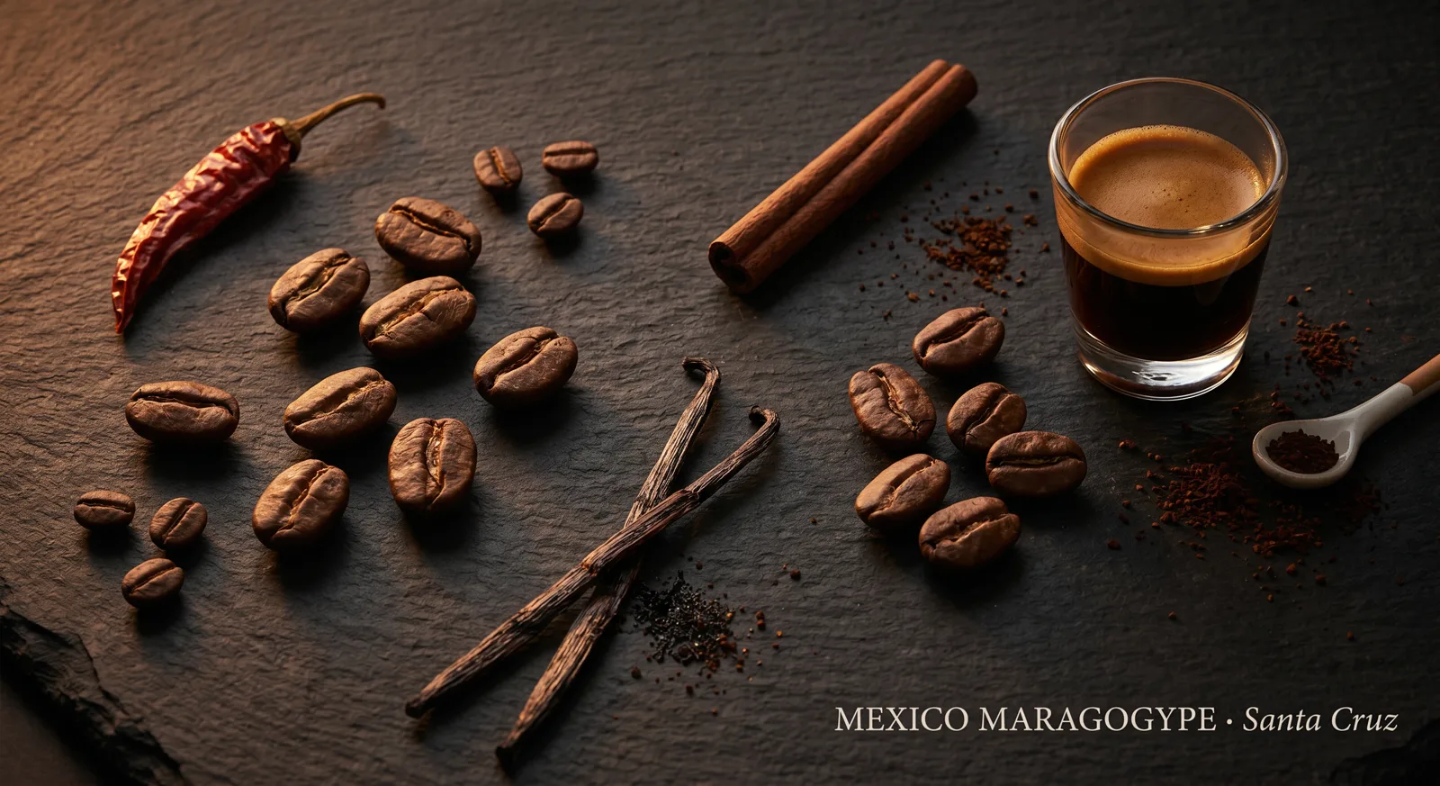 Mexico Maragogype – profil smakowy: orzechy, czekolada, nuty kwiatowe