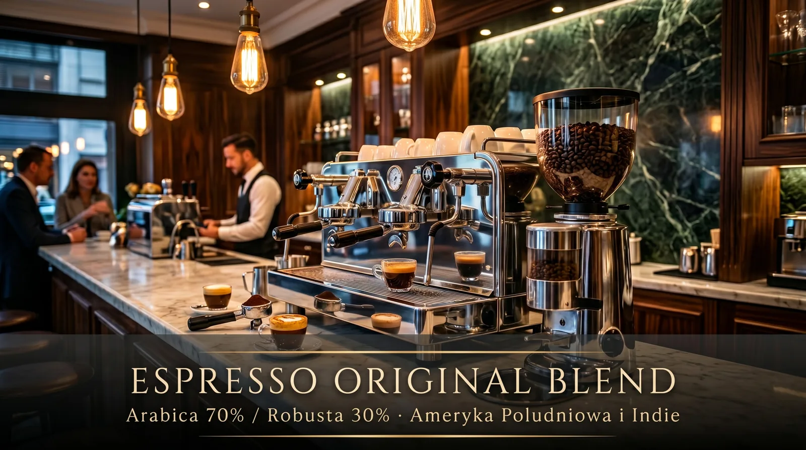 Espresso Original Blend – klasyczne włoskie espresso, Arabica i Robusta blend