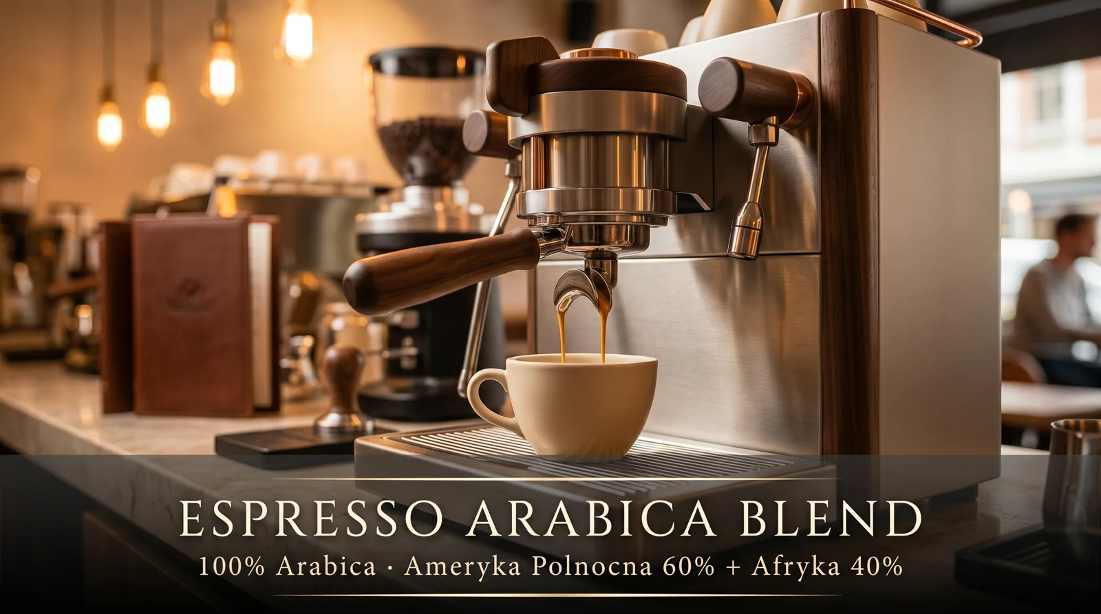 Espresso Arabica Blend – 100% Arabica blend z Ameryki i Afryki, eleganckie espresso