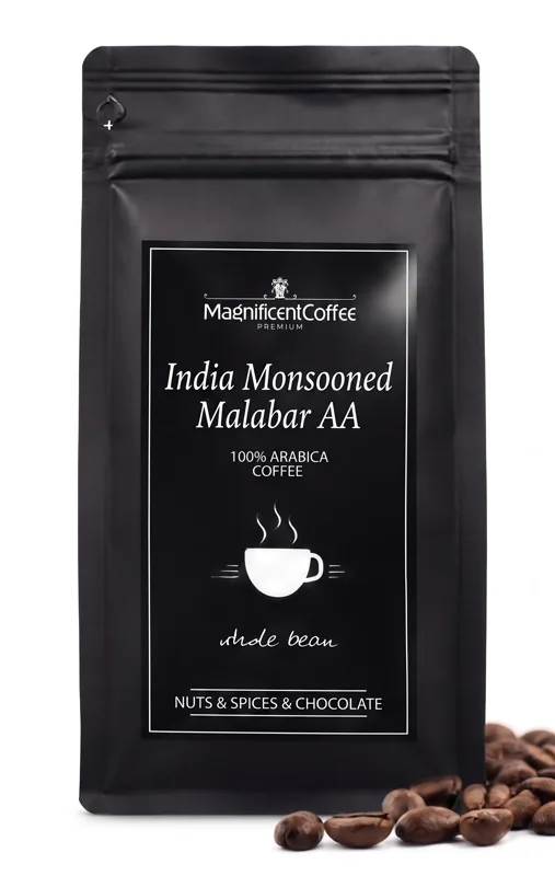 kawa ziarnista India Monsooned Malabar AA Magnificent Coffee
