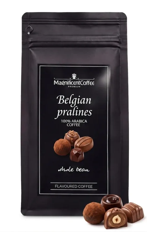 Belgian Pralines – kawa smakowa mielona Magnificent Coffee
