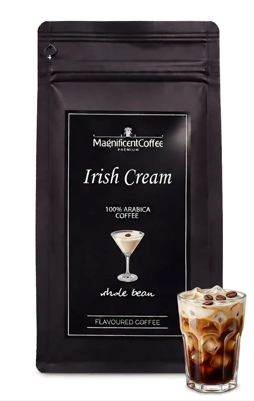 Irish Cream – kawa smakowa ziarnista Magnificent Coffee