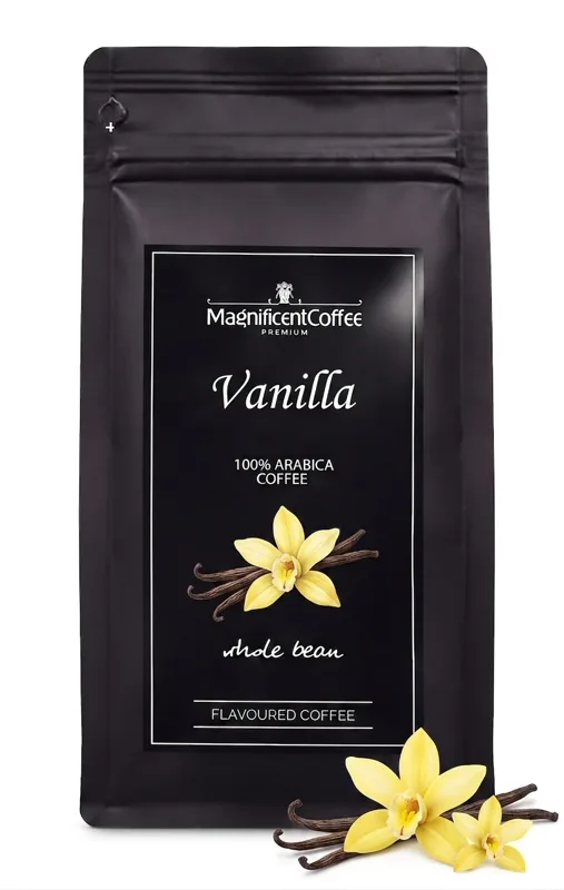 Vanilla – kawa smakowa ziarnista Magnificent Coffee