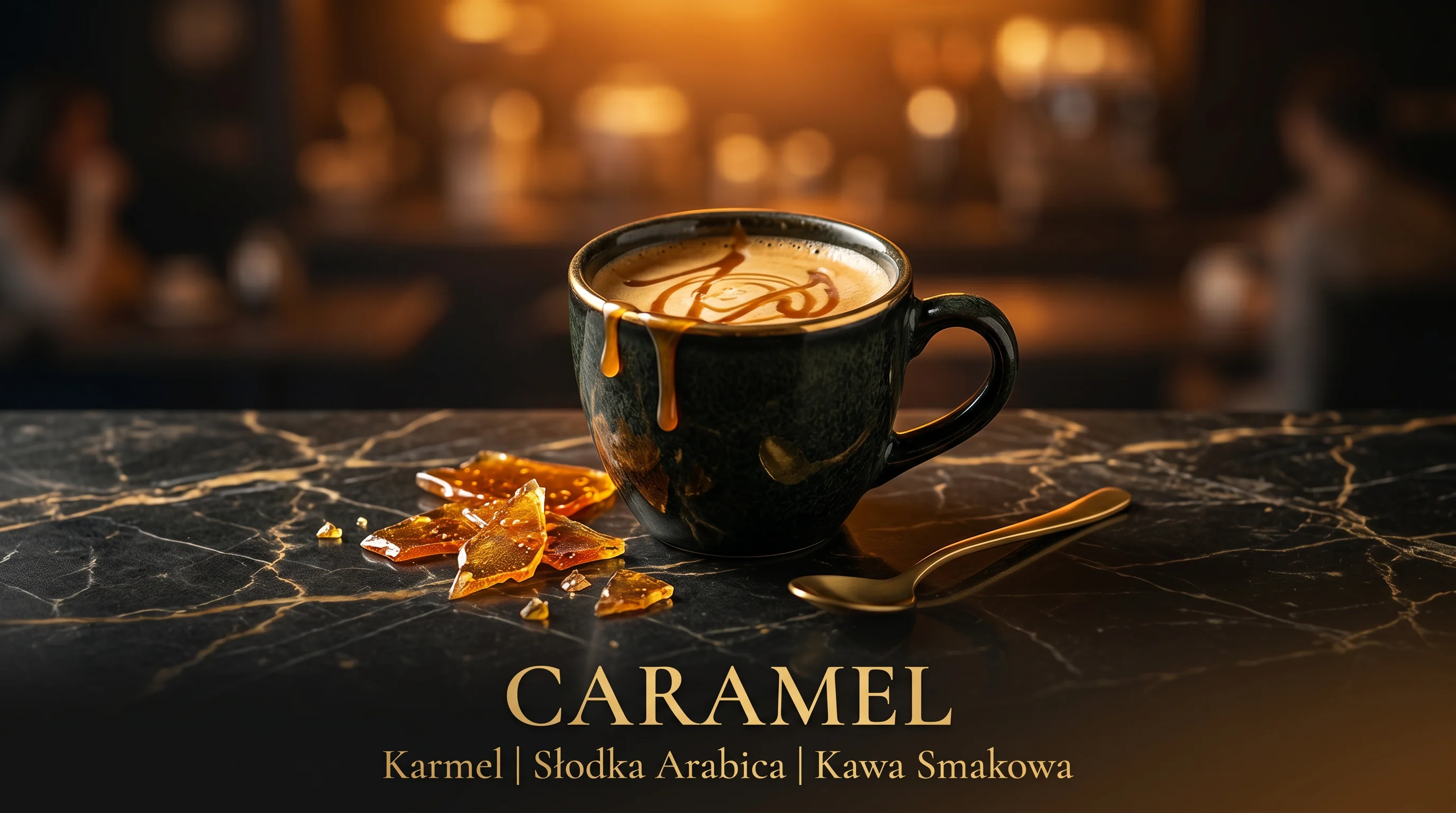 Caramel – kawa smakowa ziarnista, aromat Karmel, Magnificent Coffee