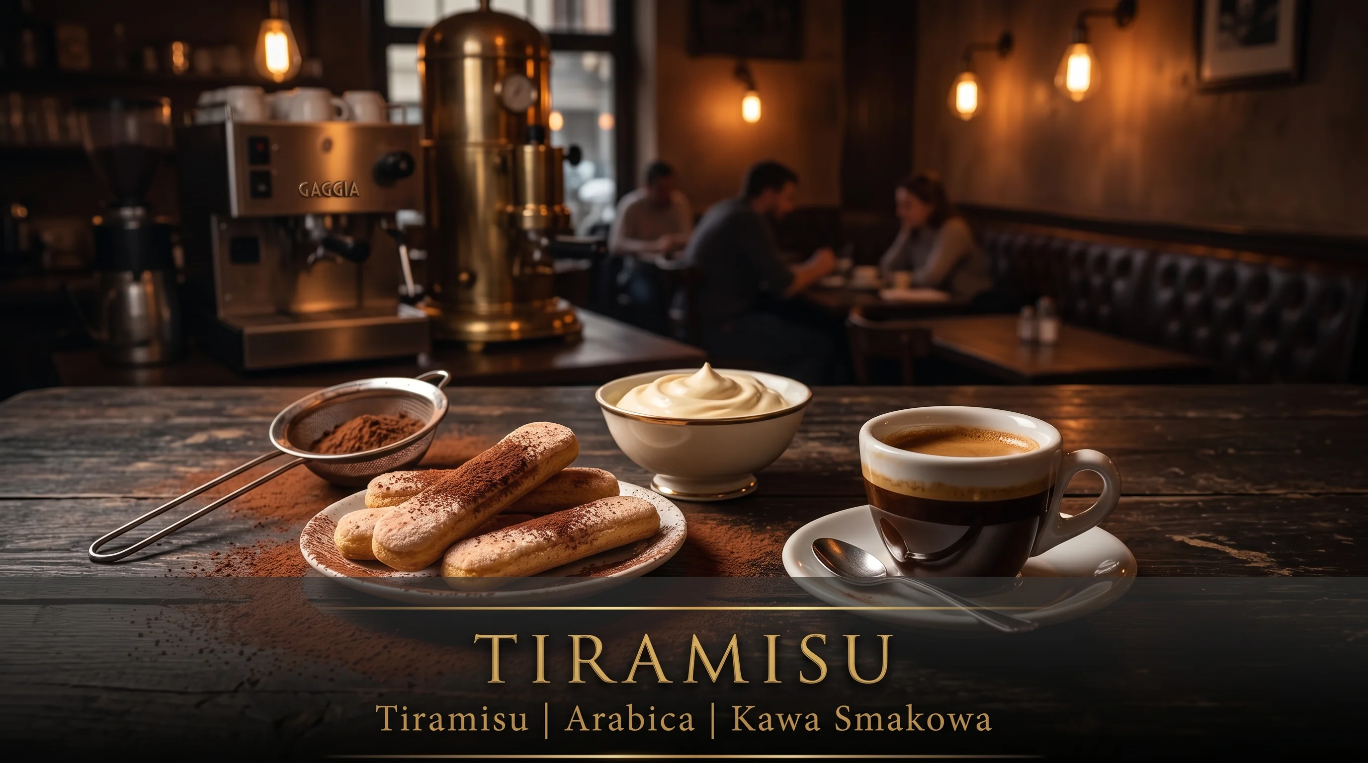 Tiramisu – kawa smakowa ziarnista, aromat Tiramisu, Magnificent Coffee
