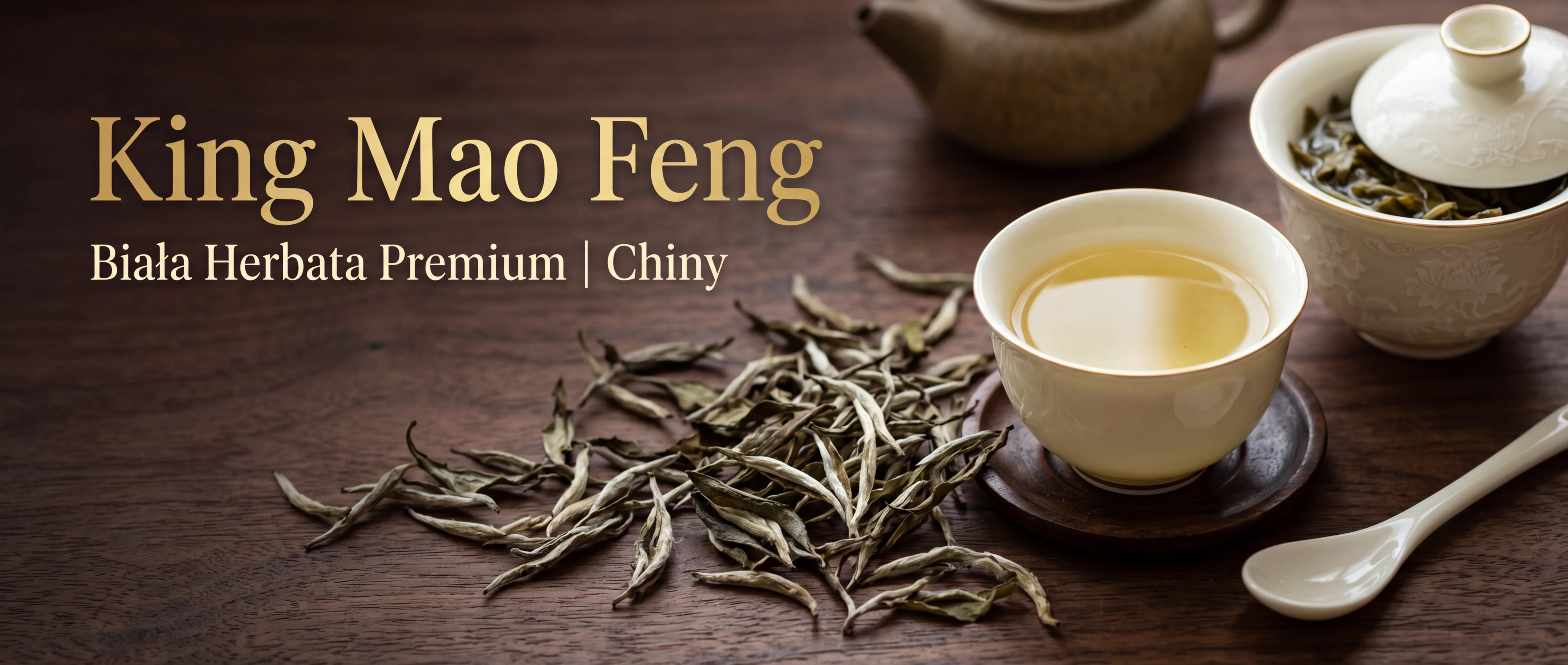 King Mao Feng – duże liście białej herbaty premium Chiny