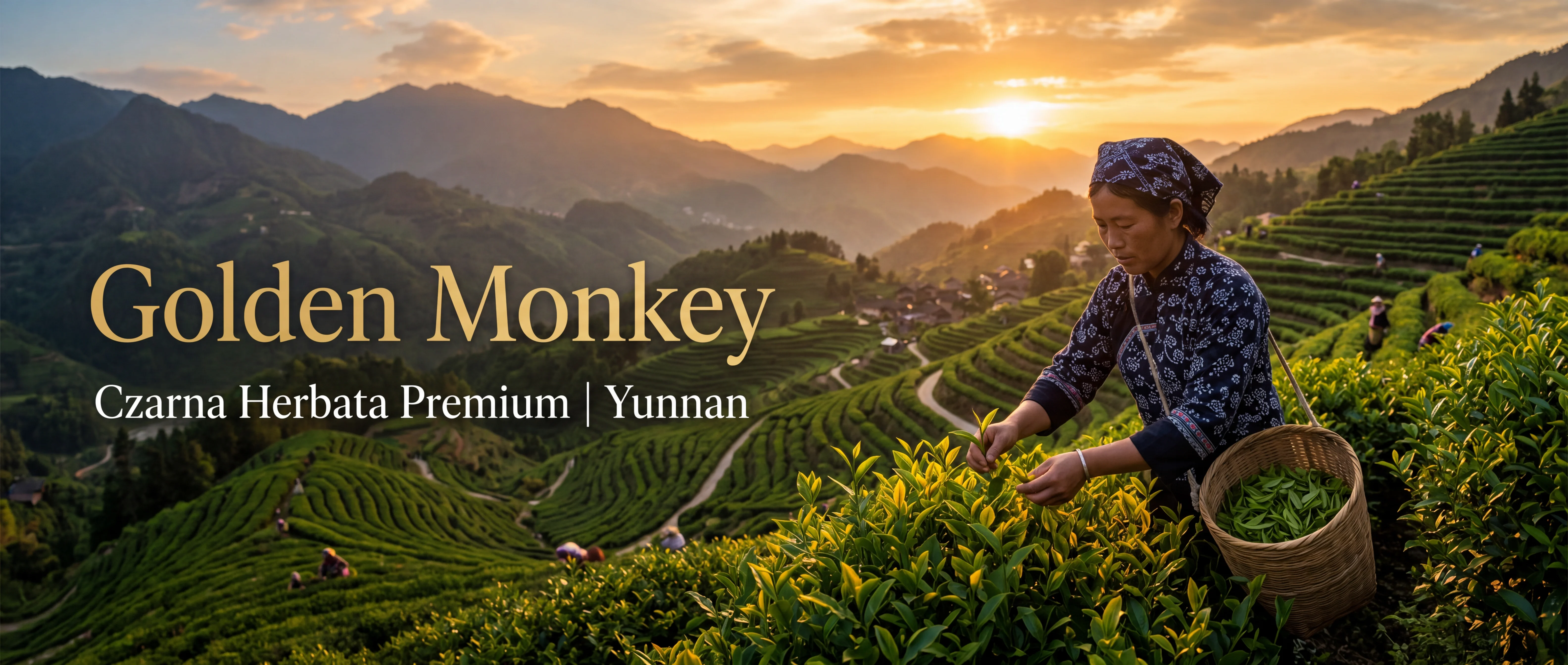 Golden Monkey – górskie plantacje czarnej herbaty Yunnan Chiny