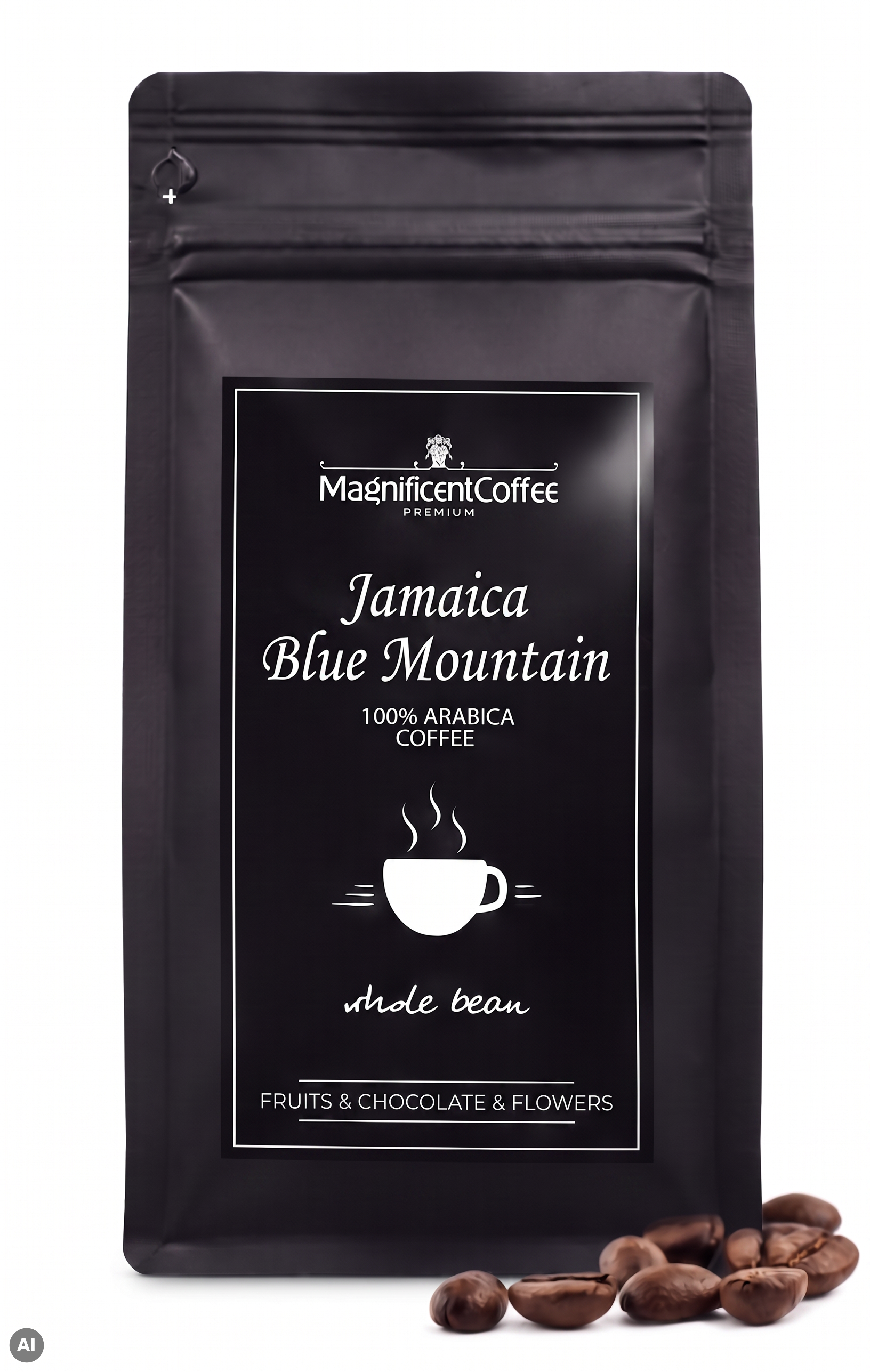 Jamaica Blue Mountain – kawa ziarnista 100% Arabica Magnificent Coffee