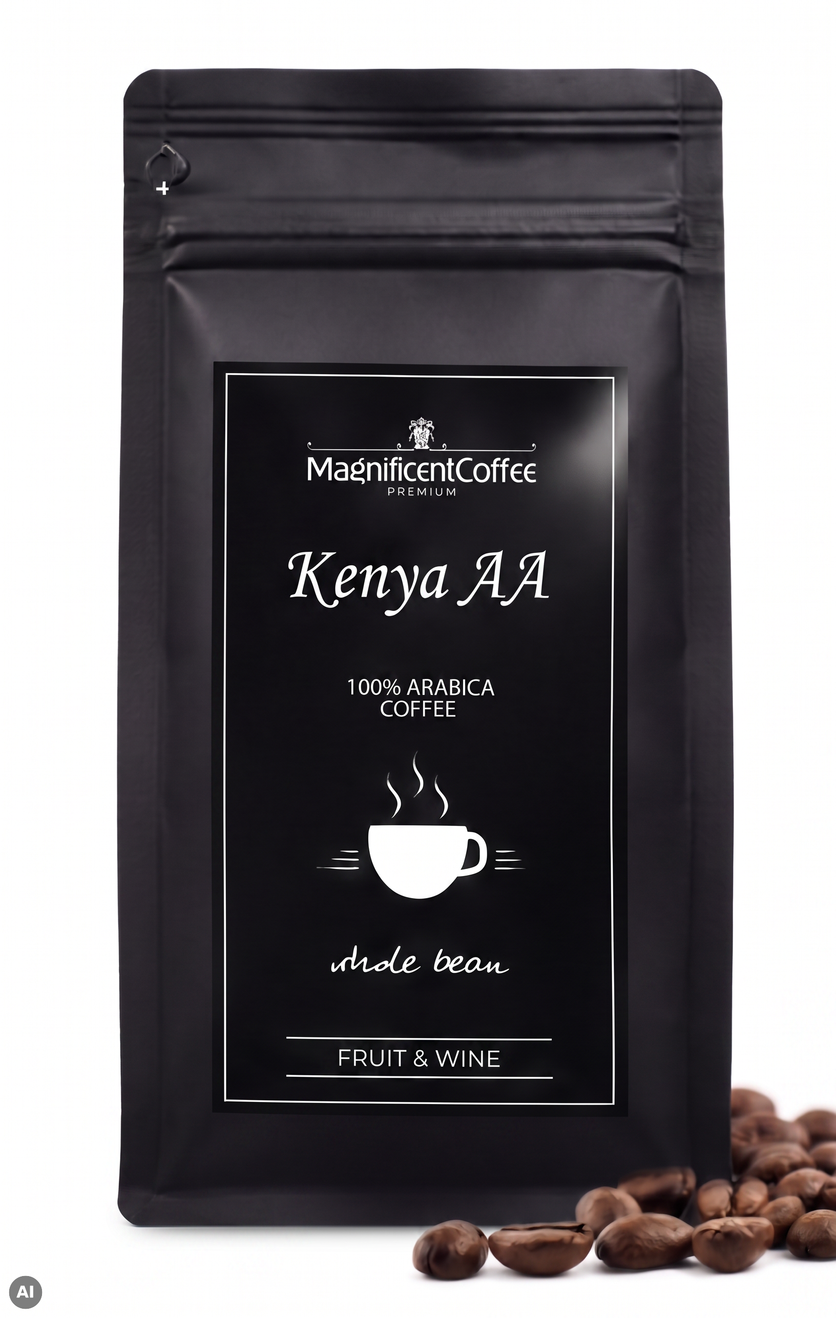 Kenya AA – kawa ziarnista Kenia 100% Arabica Magnificent Coffee