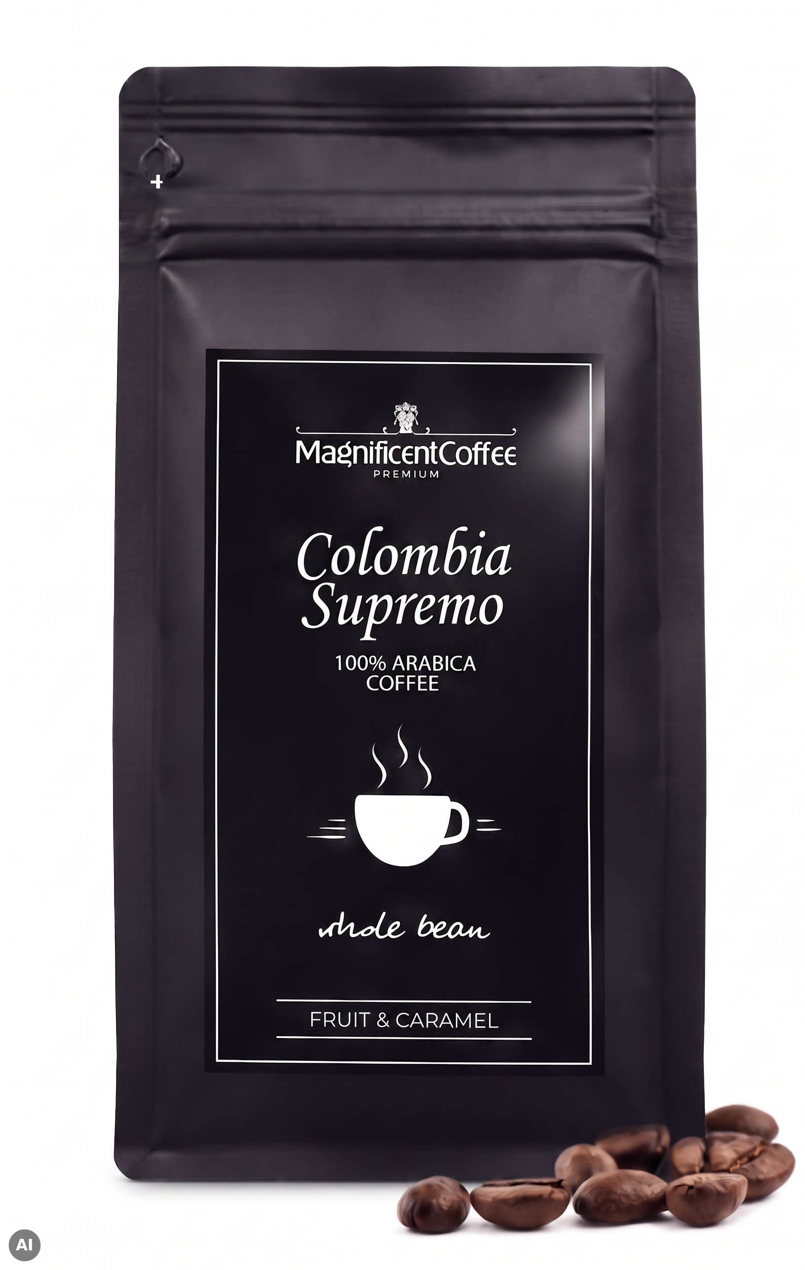 Colombia Supremo – kawa ziarnista 100% Arabica Magnificent Coffee