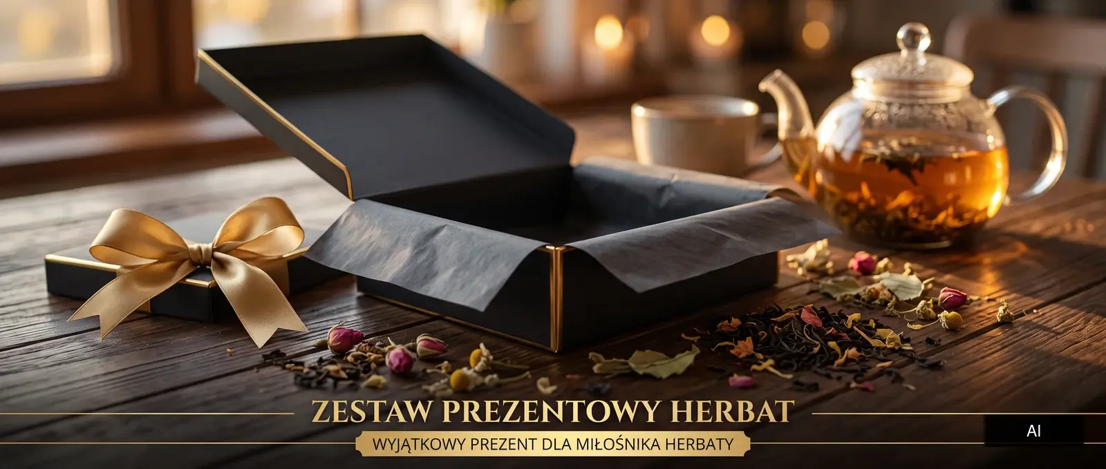 Zestaw prezentowy herbat liściastych – wyjątkowy prezent dla miłośnika herbaty